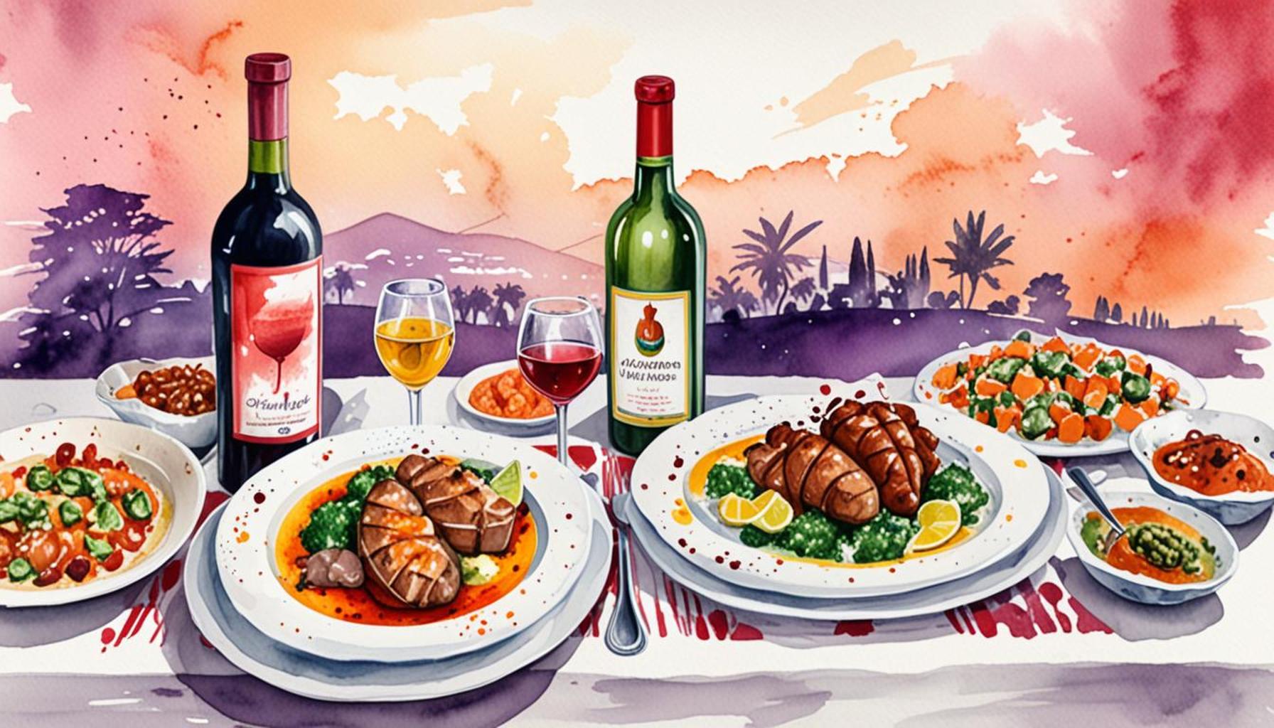 Thematic Dinner Scripts: Pairing Nigerian Dishes with International Wines in Exclusive Restaurants