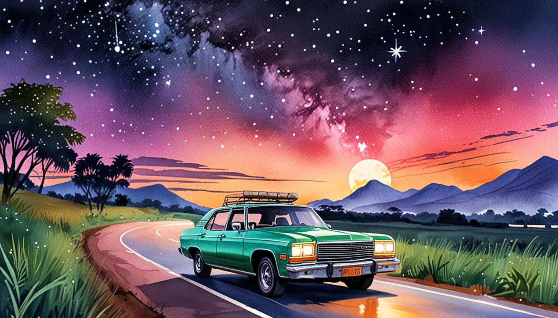 Nocturnal Scenic Routes: Discovering the Magic of Nigerian Roads under the Stars