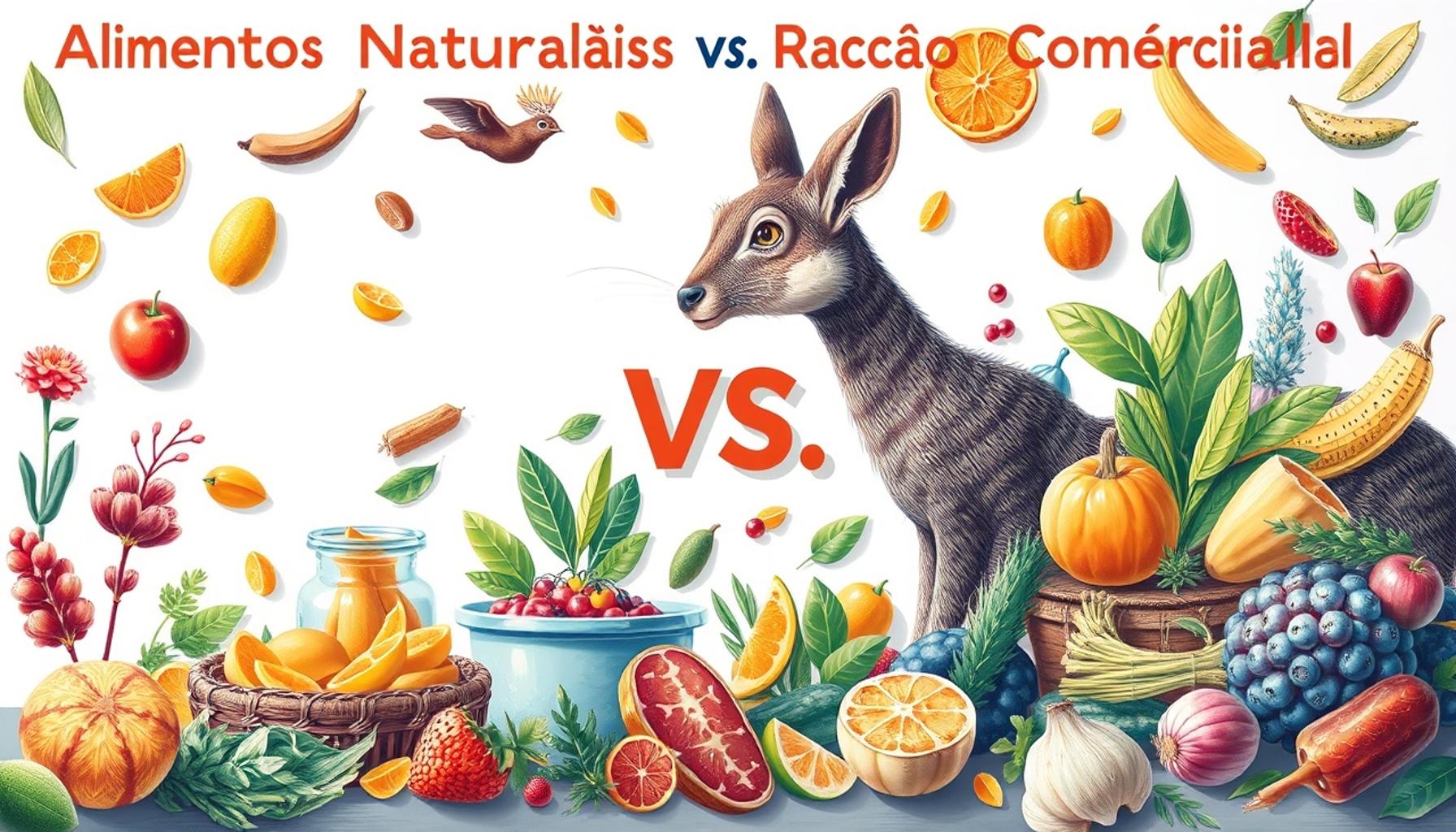 Natural Foods vs. Commercial Feed: What is Better for Your Animal?