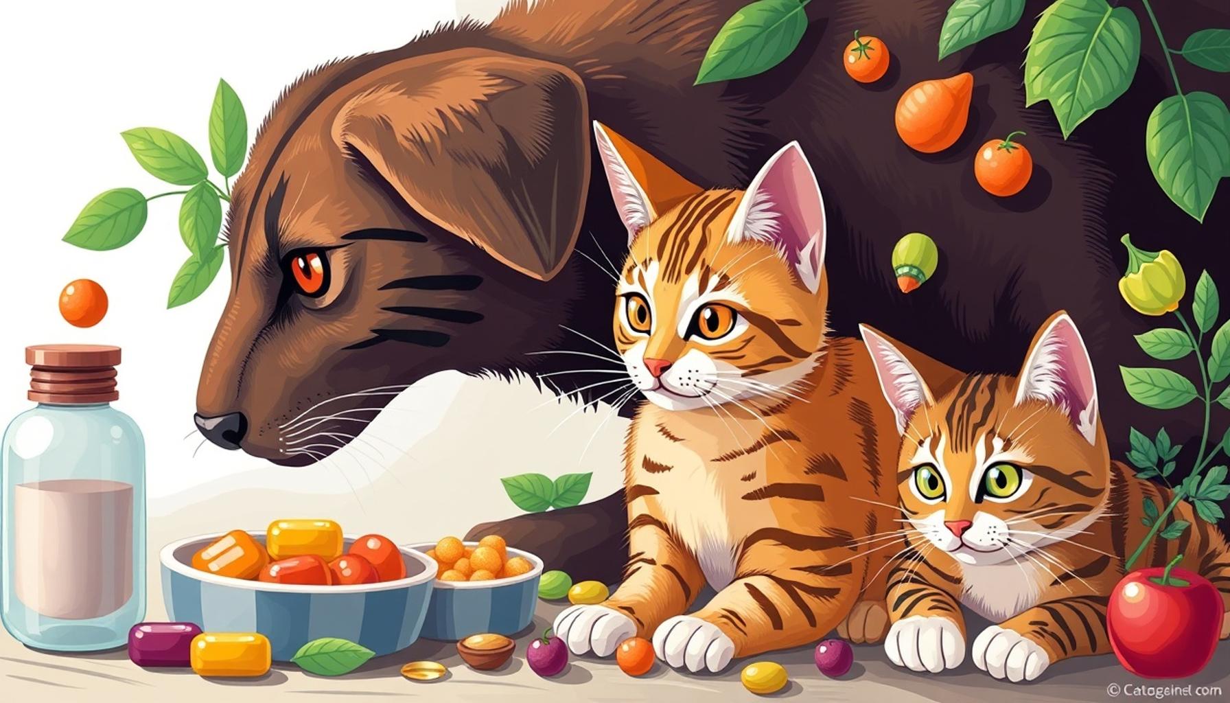 The Benefits of Nutritional Supplements for the Health of Dogs and Cats